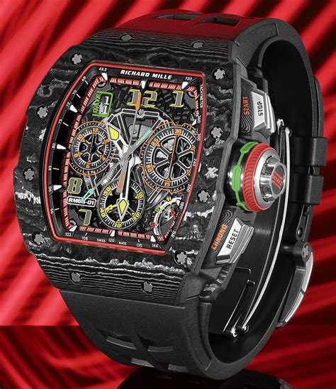 richard mille chronograph watch.